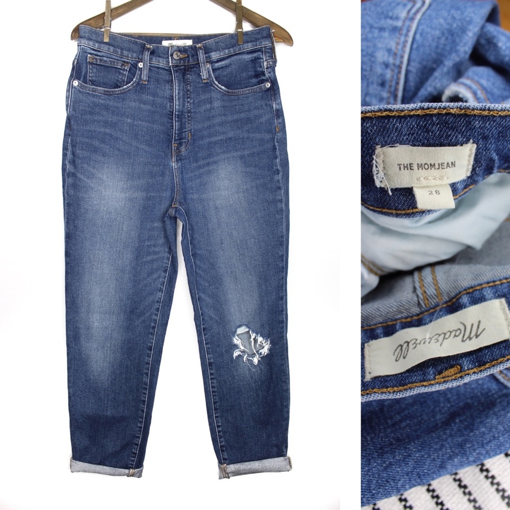 Madewell The Mom Jean 28 6 Preowned